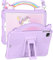 Phonebliss Funda para iPad Air 4ª/Air 5ª generación de 10.9 pulgadas, para iPad Pro de 11 pulgadas, bonita funda con soporte y correa, diseño femenino kawaii 3D, funda de silicona para iPad Air de
