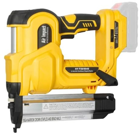 Agrafeuse Pistolet À Ongles Électrique Sans Fil Avec Clous De 32mm 50mm, Clous Droits/en Forme De N, Machine À Clouer Universelle For Le Travail Du Bois, For Batterie Makit A Pour matériel de fixation