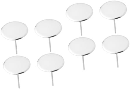 JEWEDECO 2sets Professional Cake Decorating Nails Flower Nail Cake Decorating Set Stainless Steel Pins Flower Heating Core for Icing 4pcs*2