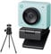 OBSBOT Meet SE 1080P 100FPS Webcam for PC, USB Web Cam with AI Tracking, Microphone, Tripod, Staggered HDR, Beauty Mode, Plug&Play Streaming Camera for Laptop/Desktop, Conferencing Green