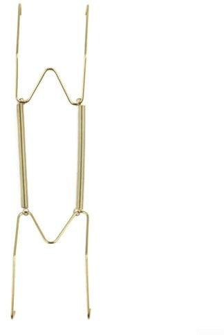 Honseadek Perchas invisibles para pared, con soporte de resorte de placa ajustable, solución perfecta para necesidades de decoración del hogar (10 unidades)