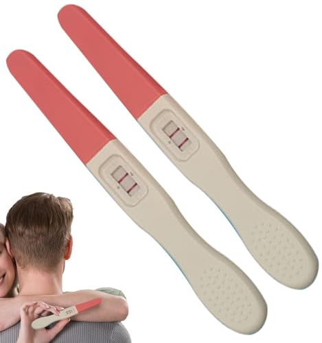 Prank Schwangerschaftstest – ABS 5,12 x 0,59 Zoll Prank Prand für Frauen Jugendliche | Falsch positive Schwangerschaftslösung für Geburtstage und Unterhaltung Überraschung
