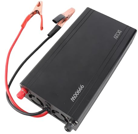 MasYosh Doppelvariable Wechselrichter Hochleistungsreines Kupfer Aluminiumlegierschale 70A Smart -Transformator für Batterie DC12V