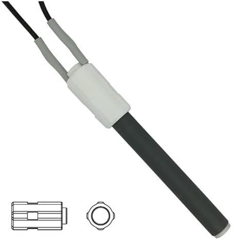 Zündwiderstand für Pelletofen, Ø 11,55 mm, Gesamtlänge: 113 mm, 300 W (Ref. Int. 1070)