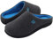 RockDove Herren Original Zweifarbige Hausschuhe mit Rückstellschaum,42/43 EU,Dunkelgrau Blau