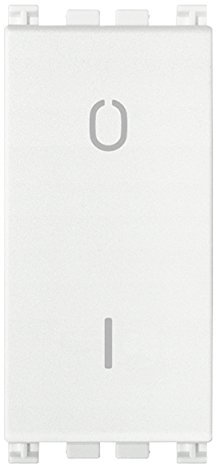 Vimar 0R19015.B Interruttore 2P 16Ax, Bianco