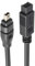 Câble FireWire 800 IEEE 1394b Bilingue – 4 Pin 1,8 mètre Noir.