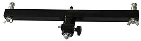 Bresser F002113 B-RS-115 Doppelverbindung für Schienensystem Schwarz