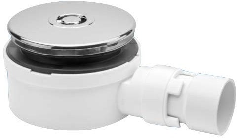 McAlpine ST90CB10-53 Slimline 90mm Shower Trap Only 53mm