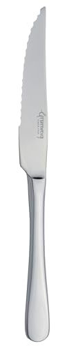 Rockingham Forge Deluxe Collection Windsor 18/10-Set di 12 coltelli da Bistecca in Acciaio Inox 18/10 di Alta qualità, 2,5 mm, lucidatura Lucida STKWSR, Inossidabile