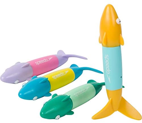 Speedo Unisex Baby Drehendes Tauchspielzeug | Wasserspielzeug | Wasserspiele | Schwimmen Lernen | Pool-Spielzeug Schwimmen Lernen, Assorted Pastel, Einheitsgröße