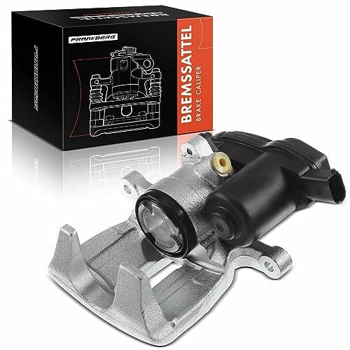 Frankberg Brake Caliper Disc Brake with Electric Rear Right Compatible with A4 8K2 B8 1.8L-3.2L 2011-2015 A5 8T3 1.8L-3.0L 2011-2017 Replace# 8K0615404E