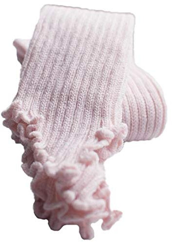 Hotaden Ragazze Delicatamente Danza Calzini Bambini Lavorati a Maglia Balletto Danza Scaldamuscoli Bambini riscaldato Latin Dance Ragazze Termica Allenamento Socks Toeless