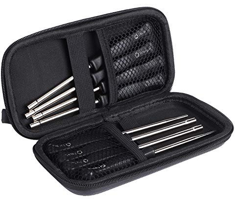 Vergaser-Einstellwerkzeug Schraubendreher-Kit 8-teilig, Vergaser-Einstell-Schraubendreher-Werkzeug mit Aufbewahrungskoffer, Vergaser-Schraubendreher-Kit aus Aluminiumlegierung
