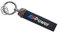 Llavero Porte-clés de voiture rond en silicone Power flag collection de voitures de sport compatible avec les séries 1 3 5 7 E46 E39 E53 E36 F22 E87 E90 E91 E92 E65 X5 X3