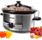 Syntrox Germany Slow Cooker Schongarer 6,5L mit Timer und Warmhaltefunktion - Leistung 320 Watt