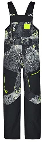 Ziener Jungen Akando-bib Ski Hose Schnee Hose Tr ger wasserdicht warm, Galaxy Print, 140 EU