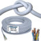 Flexibles YSLY-JB 5x4 mm² Verlegekabel grau für Wandladestation, E-Auto Ladebox Anschluss zur Ladestation, 5x4 mm2, auf den Meter genau, in 1 Meter Schritten - Ihre Länge: 8 Meter