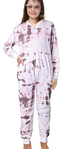 A2Z 4 Kids Girls Boys Onesie One Piece Kids Pyjamas Sleepsuit Soft Feel Comfortable Sleepwear Loungewear Outfit All In One Jumpsuit Pyjamas For Kids Age 5-14 Years
