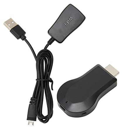 Adaptador de Dongle de Pantalla HDMI Inalámbrico, Adaptador de Pantalla Inalámbrico HDMI 1080P, Receptor de Espejo de Pantalla Móvil WiFi para Windows Android iOS