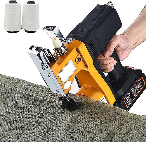 Cucitrice portatile per borse, elettrica senza fili, 2s/bag, batteria al litio rimovibile, macchina da cucire automatica per sacchetti, tessuti, riso, pelle di serpente, carta, sacchetti di plastica