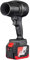 XDGJTBFMY Car Violent Blower Handheld TurboJet Fan, Turbo Fan Lithium Violent Leaf Blowing Water Blowing High Power Hair Dryer Mini Fan Handheld Brushless Motor (with bettery)