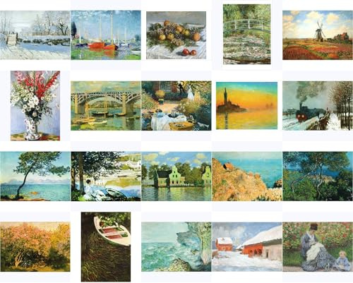 postkarten-universum.de Kunstkarten-Set Claude Monet