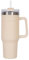 Flamingueo Mug Isotherme - Gourde Isotherme, Thermos Café, Acier Inoxydable, Thermos Paille, Boissons Froides 24h et Chaudes 10h, Mug Thermos, 1,18L