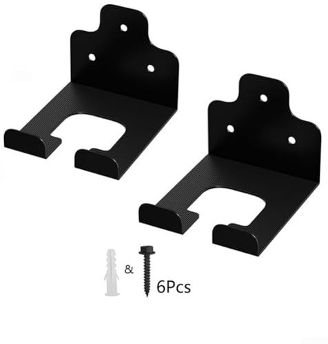 1 / 2pc Garage Organizer Trimmer Rack, Garden Power Tool Hanger Whackers Holder Wall Mounted for Grass Trimmer, Hedge Trimmer, Garage Trimmer, Garden Tools,2 Pack(2PCS)