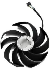 BDAKQJV Carte Graphique PLD09210S12HH 90MM 4PIN Compatible avec RTX3080 3080Ti RTX3060 3060 Ti RTX 3070 3080 3090 Gaming X Trio Ventilateurs de Carte Graphique(C Fan)