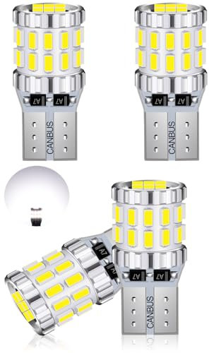 NEOVSUNY Innenbeleuchtung Glühbirne, Canbus Fehlerfrei 12V 24V 6000K Weiß Innenraumbeleuchtung Birne für Boot RV Camper Kofferraumlicht Outdoor Landschaft Innenhofbeleuchtung, 4 Stück