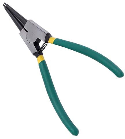 BJDSI 175mm di Pinza Seeger Esterne Dritta,Molla Interna,Antiruggine,Testa Standard.