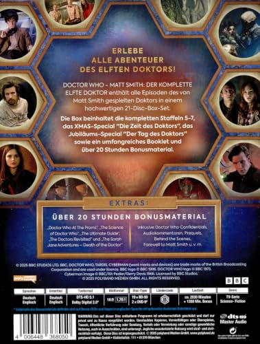 Doctor Who - Matt Smith: Der komplette 11.Doktor (Staffel 5-7 plus Specials)