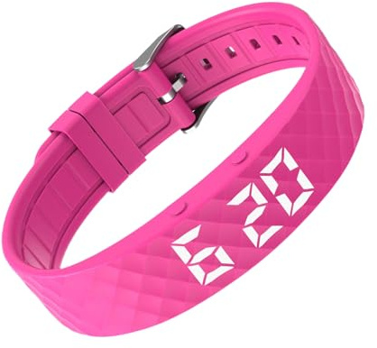 Alarm Bracelet – Wearable Silent Timer, Vibration Wristband, Soft Comfort Strap, Portable Alert Cue Band| Low Noise Adjustable Clock Wrist Gear, Steady Vibrating Reminder Device With Peaceful Res