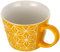 Excelsa Etnika Tazza Jumbo 415 ml, Porcellana, Giallo, 8 Centimeters cm