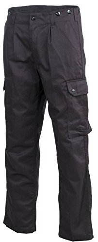 MFH Pantaloni da Campo Bundeswehr (Nero/66)