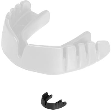 OPRO Snap-Fit Instant Level UFC Sport Mundschutz für Erwachsene und Kinder, Zahnfleischschutz für Hockey, Lacrosse, Rugby, MMA, Boxen und und andere Kontaktsportarten (UFC Weiß, Jugendliche)