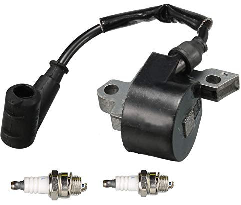 Hippotech Bobine d'allumage avec bougie d'allumage pour tronçonneuse STIHL MS290 310 390 039 029