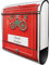banjado® Design Briefkasten personalisiert Postkasten Nostalgie 38,5x46,5x13cm & 2 Schlüssel - Briefkasten Stahl schwarz Zeitungsfach pulverbeschichtet - Postkasten A4 Einwurf inkl. Montagematerial