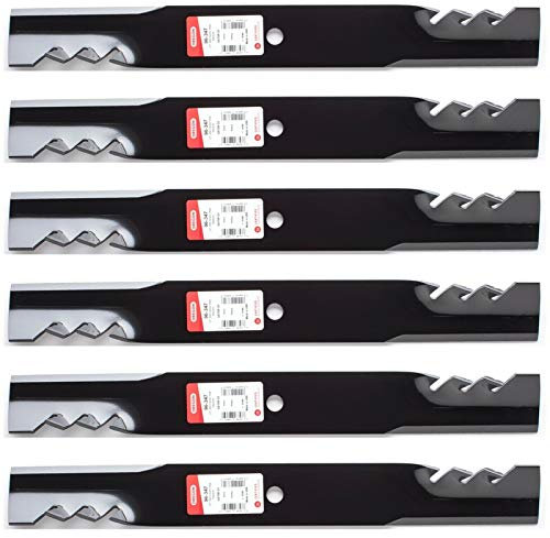 Oregon 6PK USA Mower Mulching Blades for Scag 61 481708 481712 482787 482879 Ferris 5101755