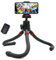 Zetong 360-degree rotating flexible Octopus travel tripod, suitable for iPhone, smart phone, digital single-lens reflex camera and action camera, with Bluetooth wireless remote shutter control