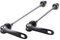Neuocean 1 Paar Fahrrad-Schnellspanner-Spieß, Vorder- und Hinterradnabe, ultraleicht, Schnellverschluss, Radmuttern, vorne und hinten, für MTB, Rennrad, Mountainbike