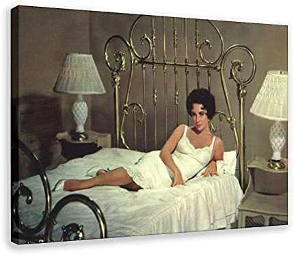 Schauspieler Elizabeth Taylor 7 Leinwand-Poster, Wandkunst, Dekor, Bild, Gemälde für Wohnzimmer, Schlafzimmer, Dekoration, Rahmen: 60 x 90 cm