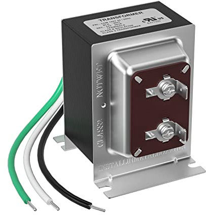 Auspow Türklingel Transformator 24V 40VA für Ring Video Türklingeln, fest verdrahtete Türklingel Transformator Netzteil, kompatibel mit Ring, Nest Hello, Wyze und Eufy Video Doorbells