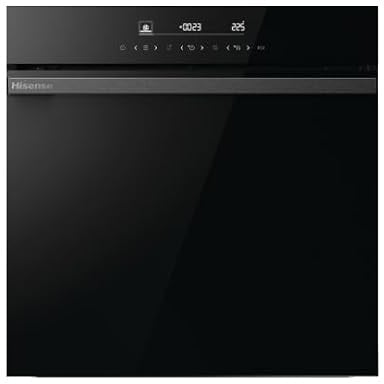 Hisense BI65346PDBGWIFI- Four, Even Bake 77L, Cuisson Congelée, Mode Air Fry, Mode Pizza, Programmes Auto, Porte amovible, WiFi - Connect Life