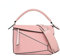 ICOBES Handtaschen mit geometrischem Design, Mini-Handtasche mit Tragegriff oben, modische Tragetasche für Damen, rose