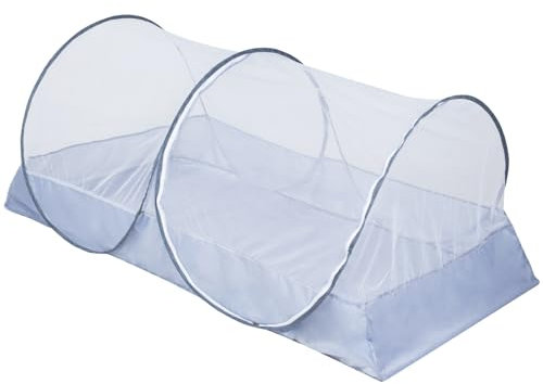 Gitohoni Pop Up Moskitonetz Mesh Zelt tragbar für Bett mit Netzboden für Kinder Erwachsene, Camping oder Reisen