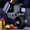 Schwarzer Legierung Zoom Ratchet Rad Fidget Ring, Dekompression EDC Launcher Modell Ring EIN klick, Multifunktion Legierung Zoom Ratchet Rad Fidget Ring (Schwarz)