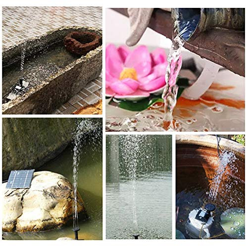 Kit Piscina per Stagno con Pompa Sommergibile Ad Energia Solare per la Decorazione del Giardino