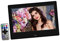 QUMIIRITY Marco Digital Publicitario con Reproductor De Pantalla Led De Compatible con USB y Tarjeta para Imágenes y Vídeos
